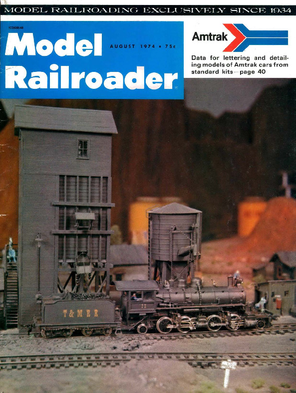 Model Railroader, August 1974