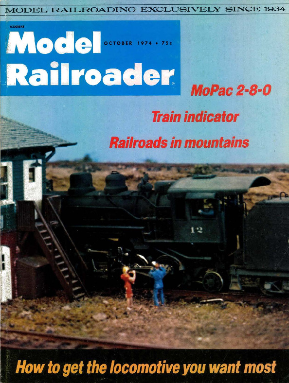 Model Railroader, October 1974