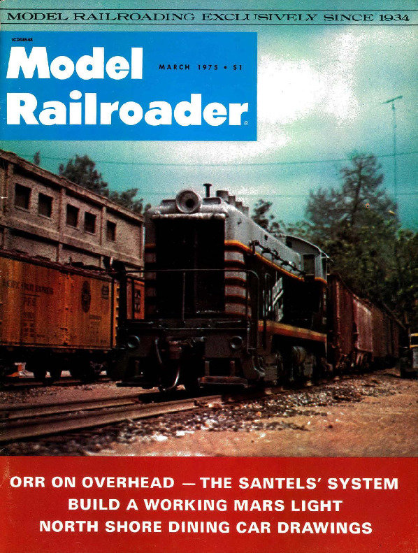 Model Railroader, March 1975