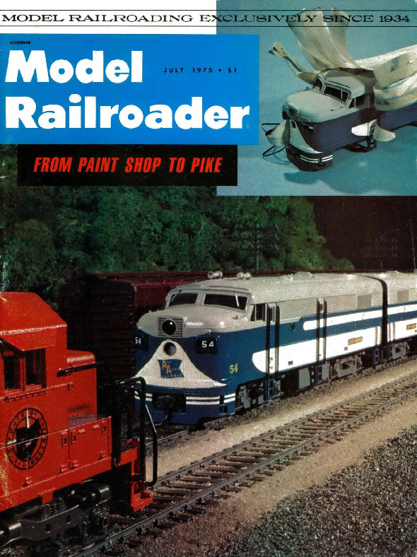 Model Railroader, July 1975
