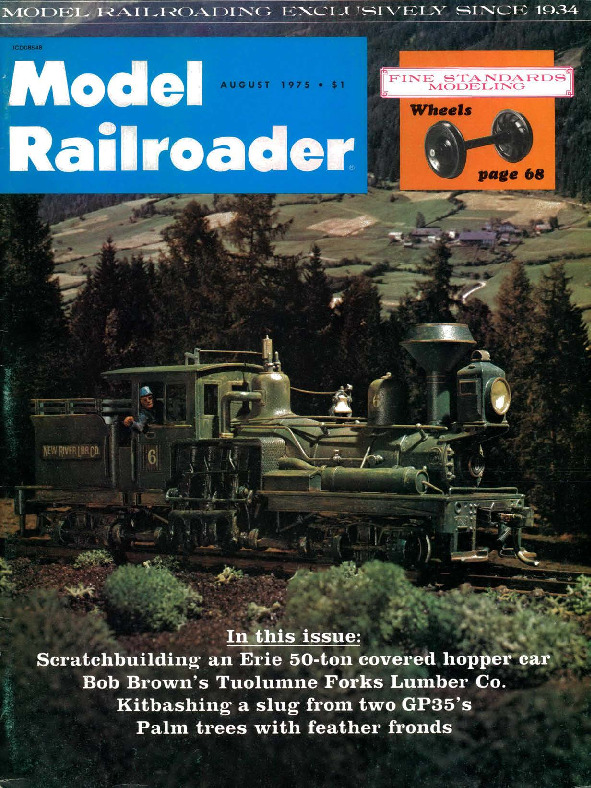 Model Railroader, August 1975
