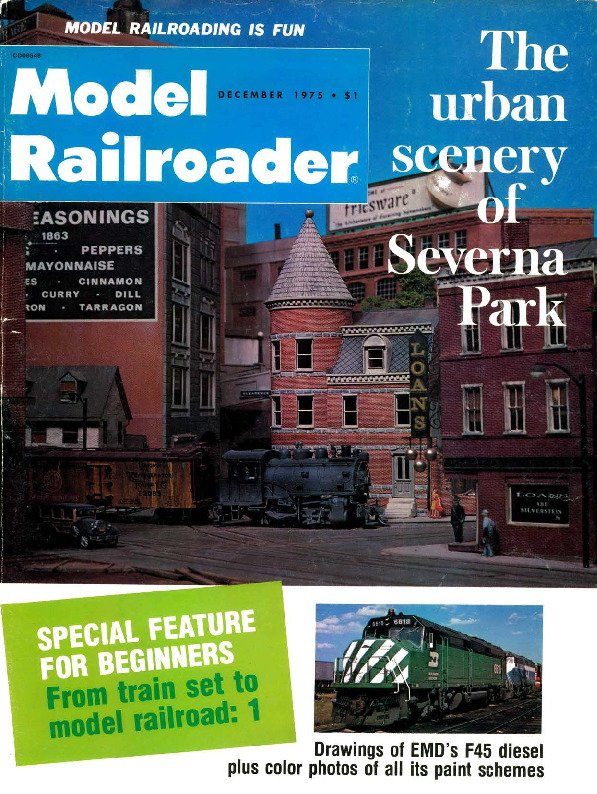 Model Railroader, December 1975
