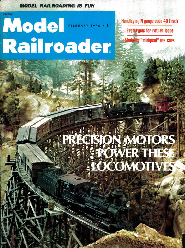 Model Railroader, February 1976