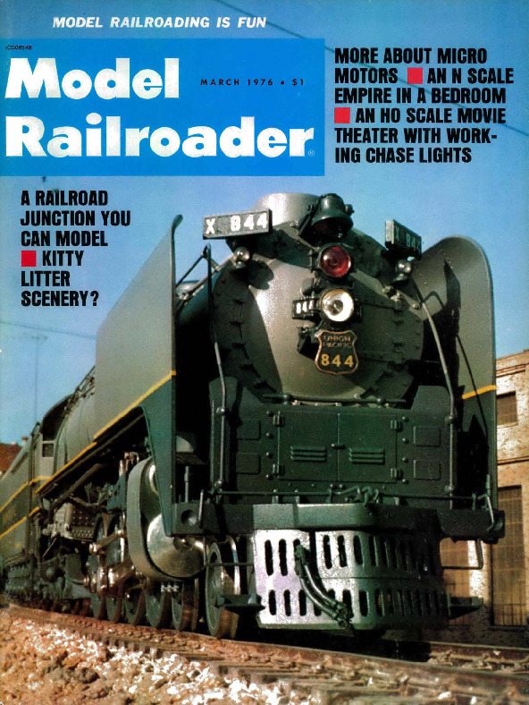 Model Railroader, March 1976