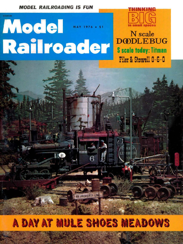 Model Railroader, May 1976