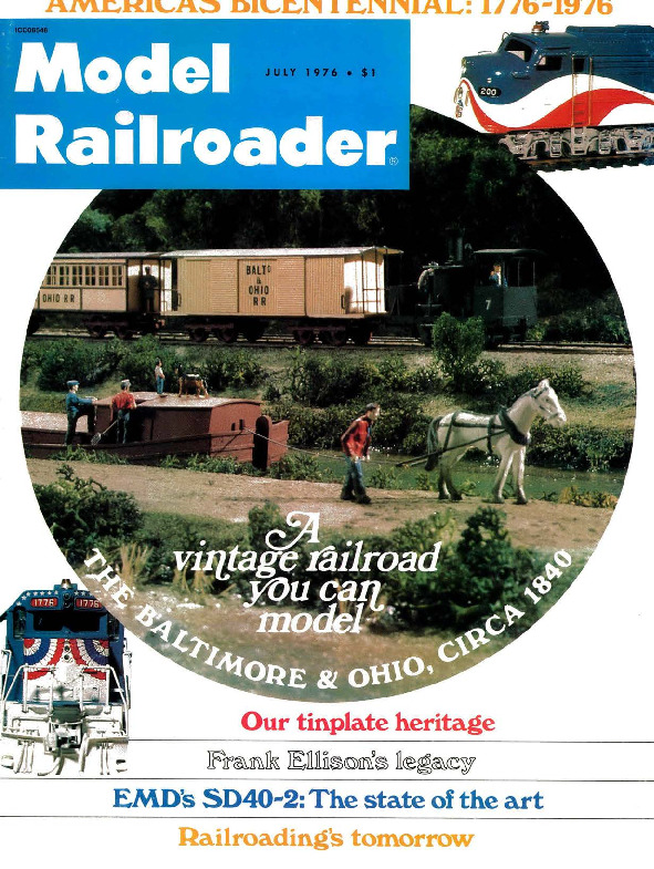 Model Railroader, July 1976