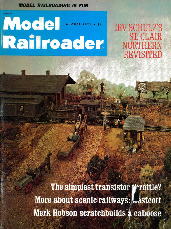 Model Railroader, August 1976