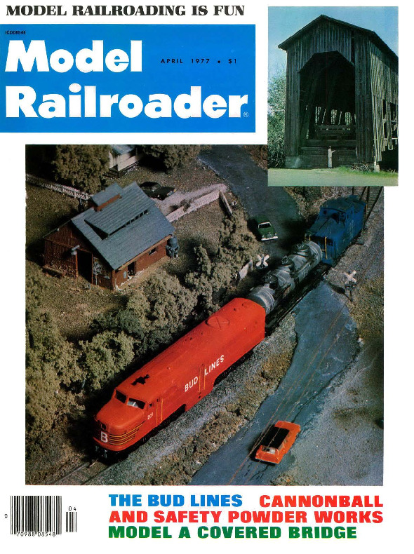 Model Railroader, April 1977