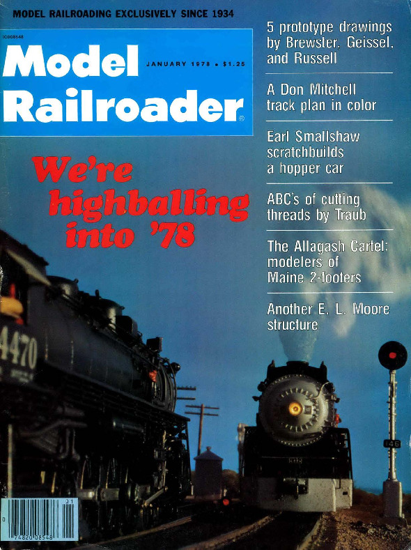 Model Railroader, January 1978