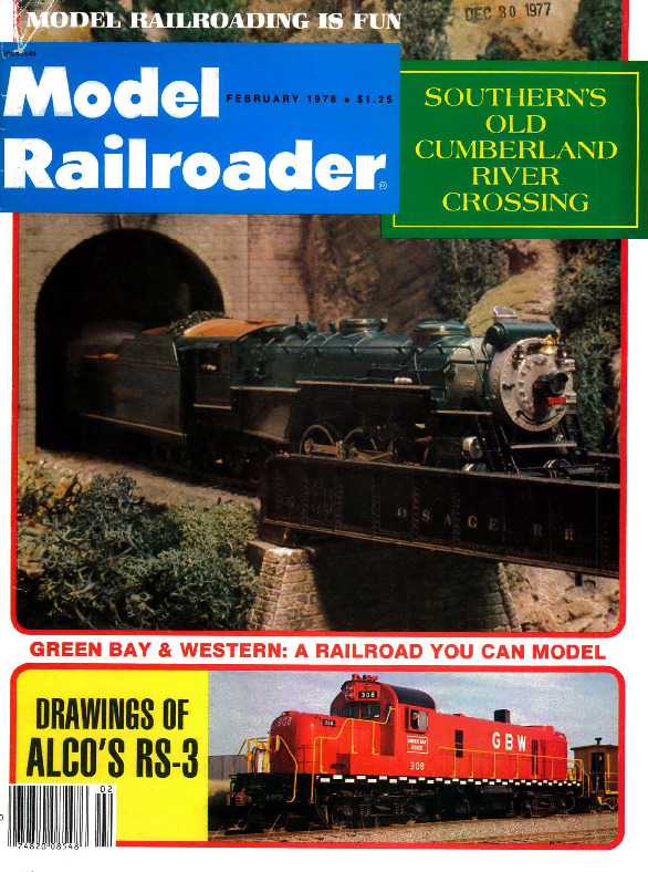 Model Railroader, February 1978
