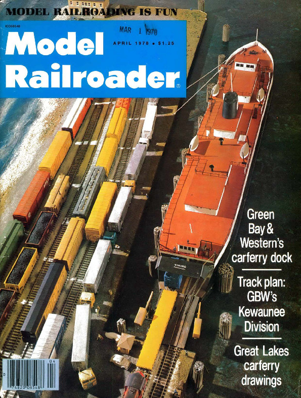 Model Railroader, April 1978