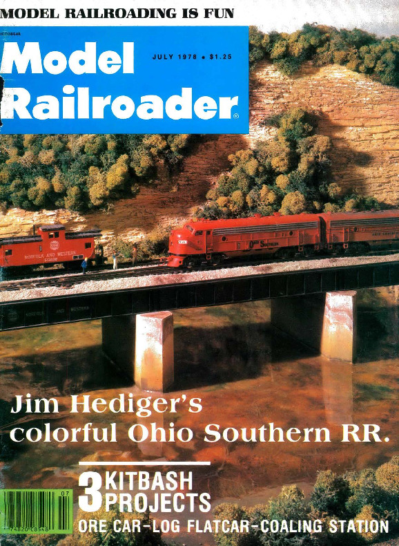 Model Railroader, July 1978