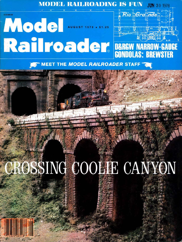 Model Railroader, August 1978
