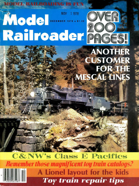 Model Railroader, December 1978