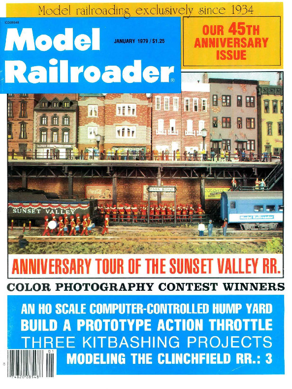 Model Railroader, January 1979
