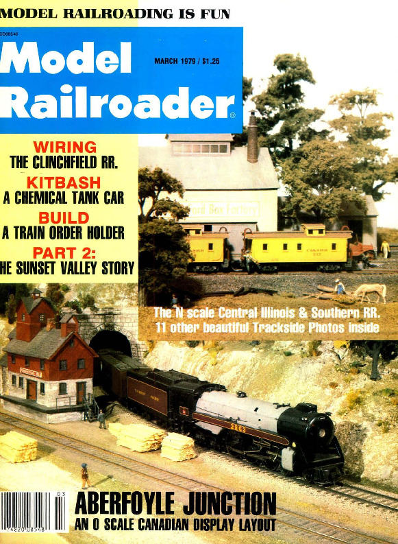Model Railroader, March 1979