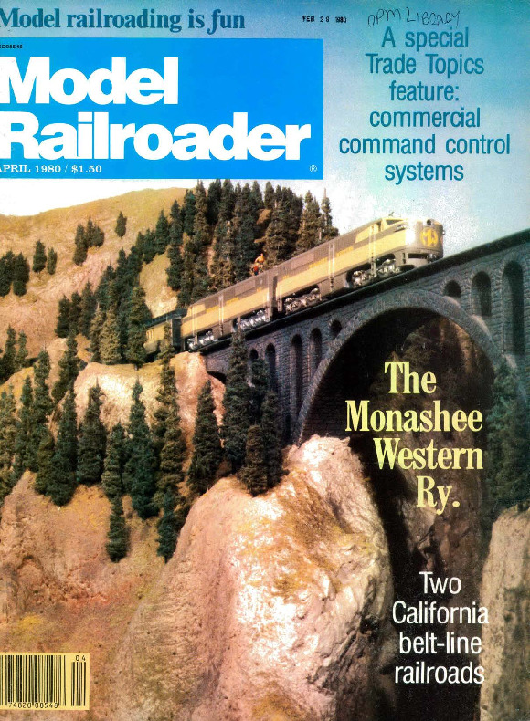 Model Railroader, April 1980