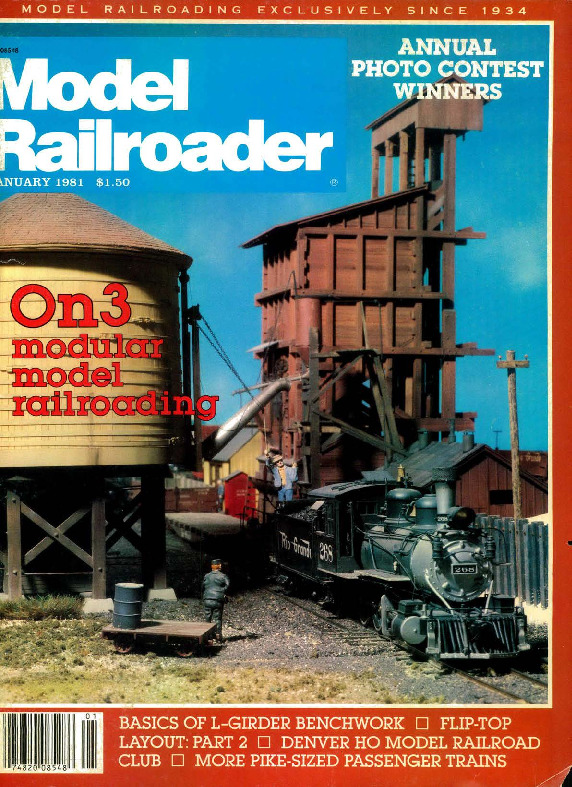 Model Railroader, January 1981