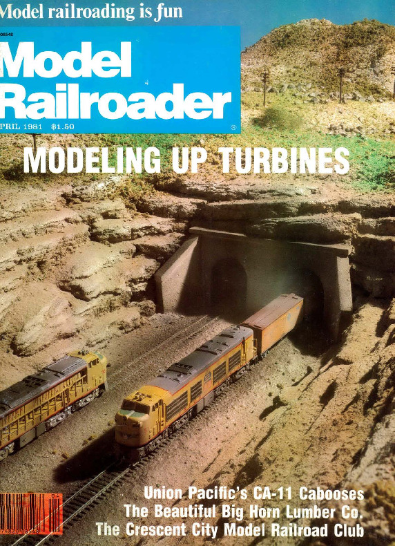Model Railroader, April 1981
