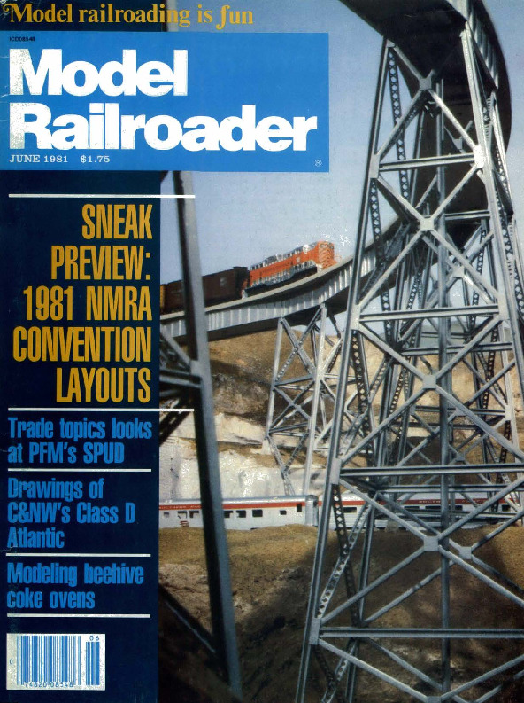 Model Railroader, June 1981