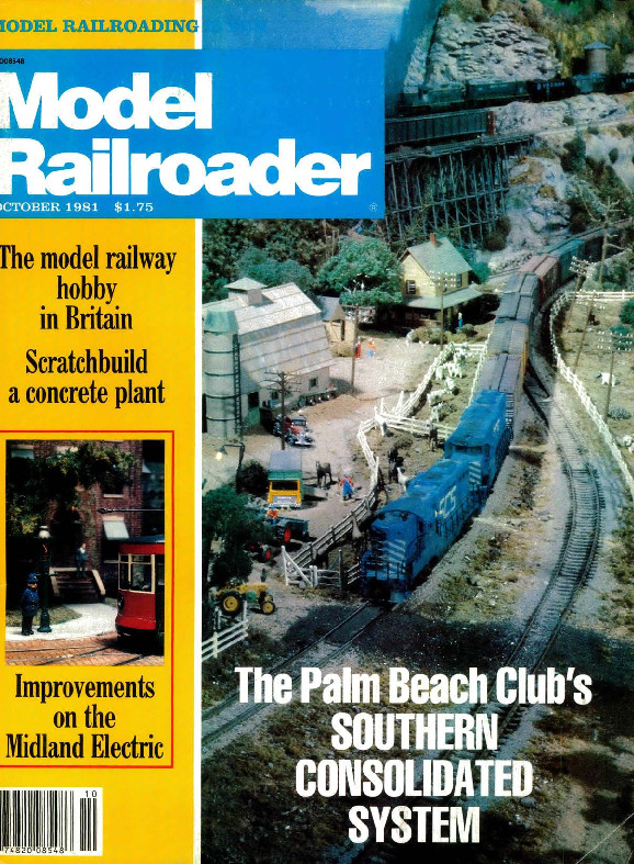 Model Railroader, October 1981