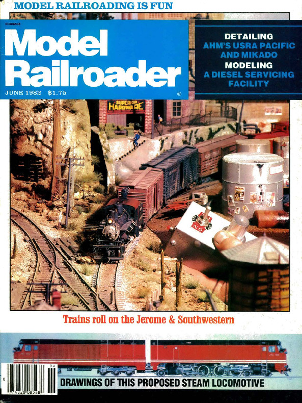 Model Railroader, June 1982