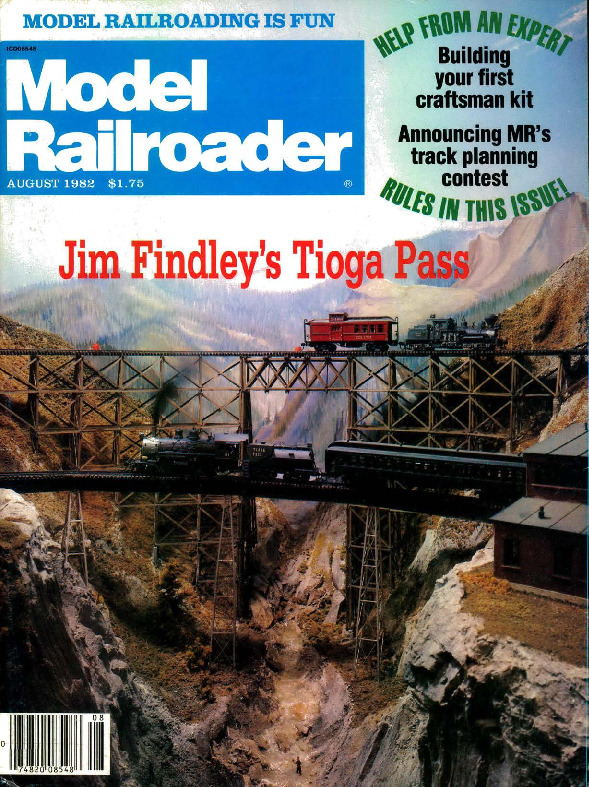 Model Railroader, August 1982
