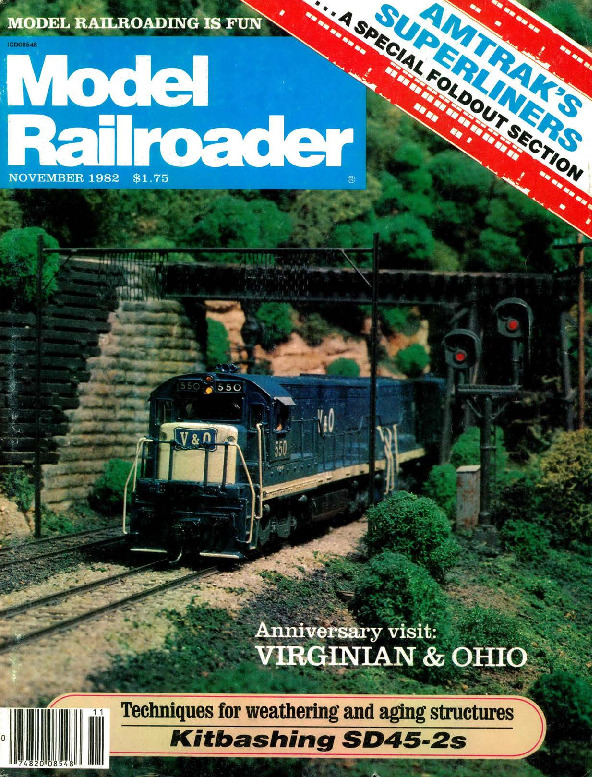 Model Railroader, November 1982