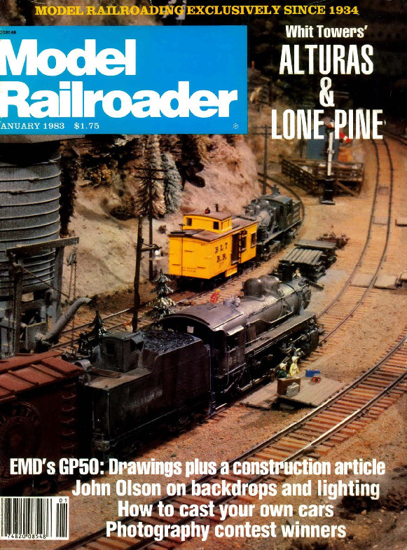 Model Railroader, January 1983