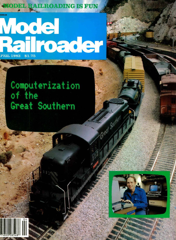 Model Railroader, April 1983
