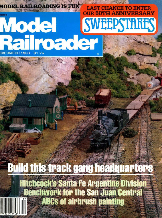 Model Railroader, December 1983