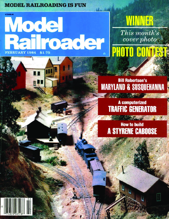 Model Railroader, February 1984