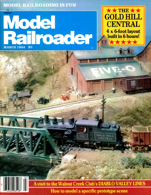 Model Railroader, March 1984