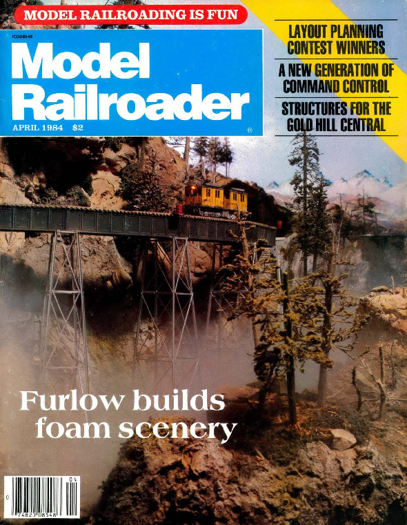 Model Railroader, April 1984