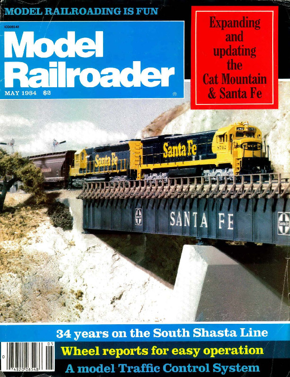 Model Railroader, May 1984