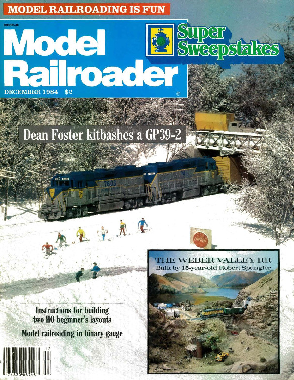 Model Railroader, December 1984