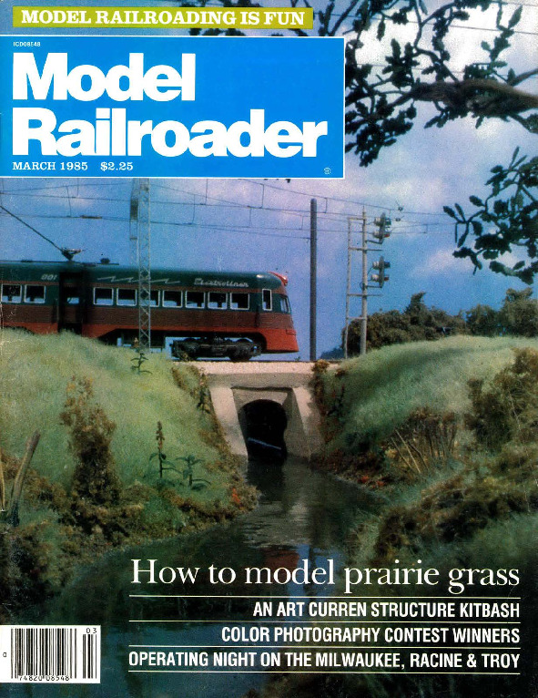 Model Railroader, March 1985