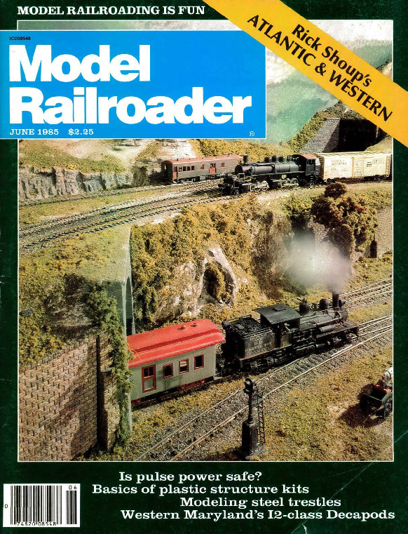 Model Railroader, June 1985