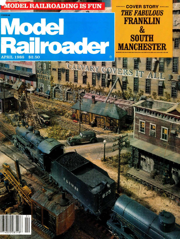 Model Railroader, April 1986