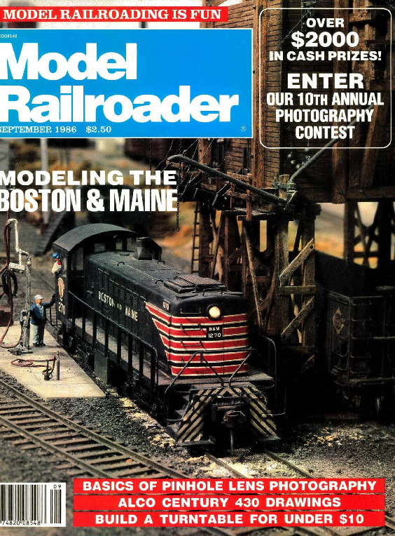 Model Railroader, September 1986