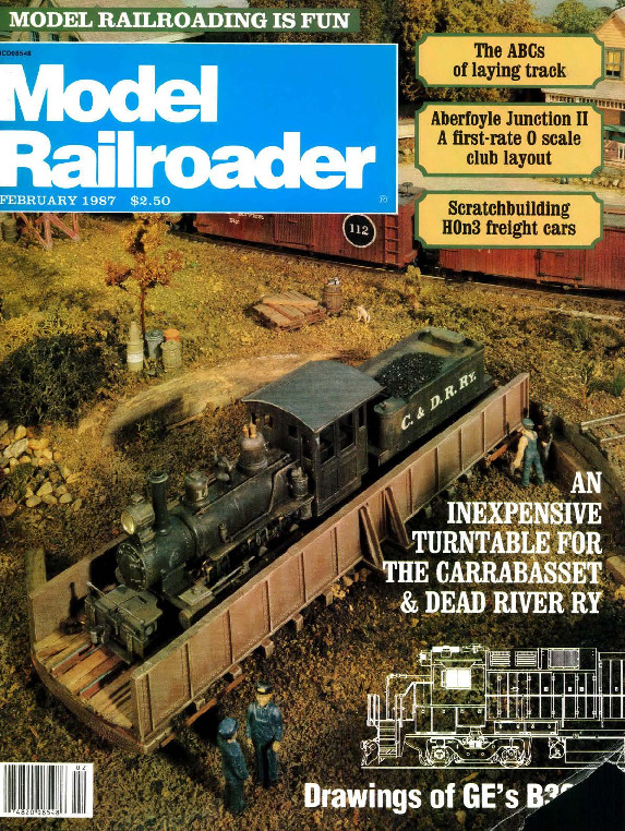 Model Railroader, February 1987
