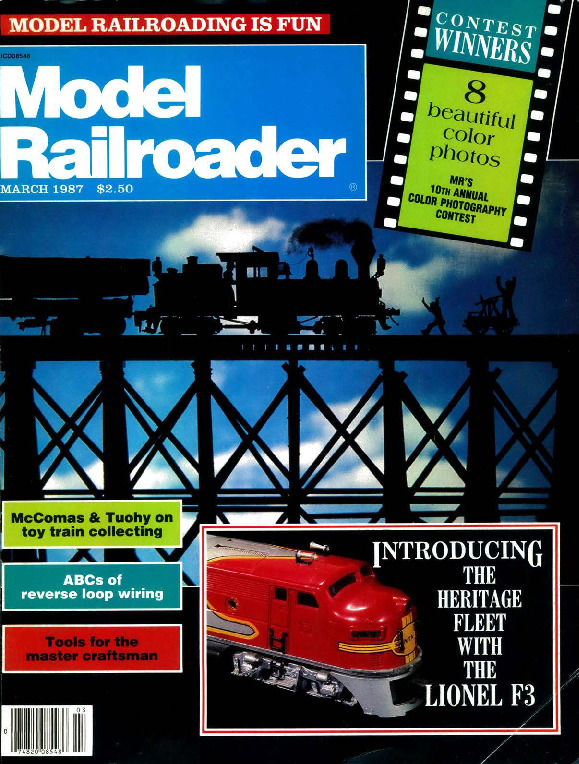 Model Railroader, March 1987