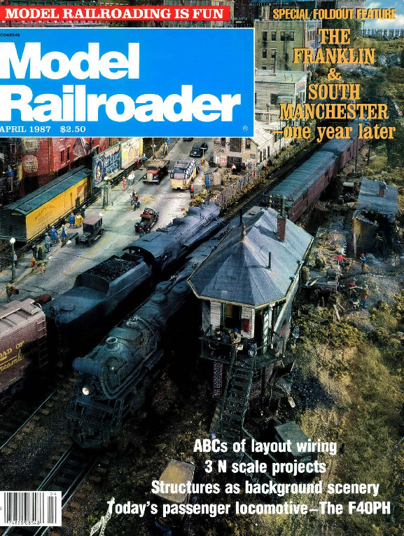 Model Railroader, April 1987
