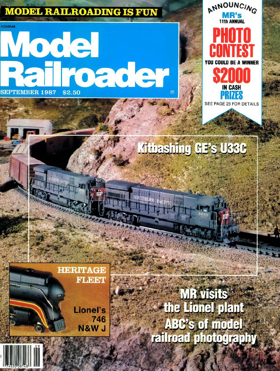 Model Railroader, September 1987