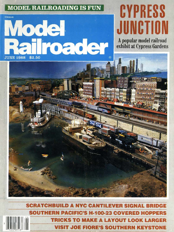 Model Railroader, June 1988