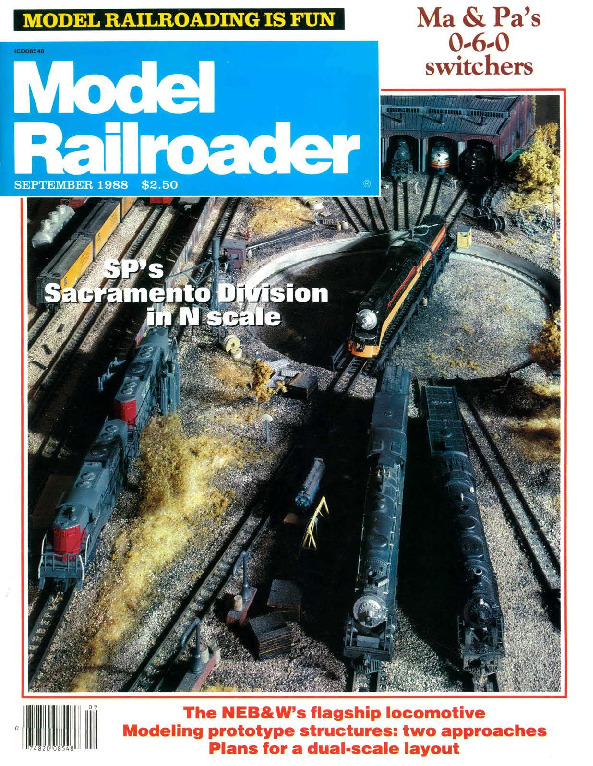 Model Railroader, September 1988