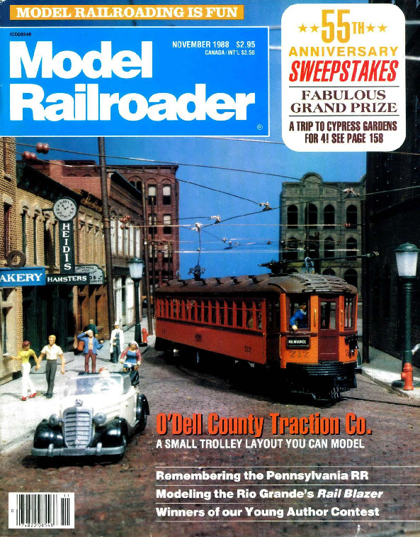 Model Railroader, November 1988