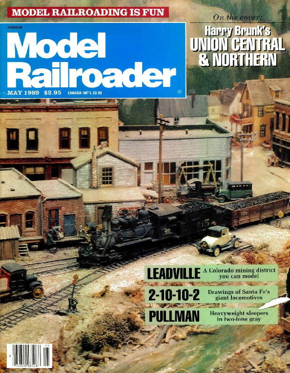 Model Railroader, May 1989