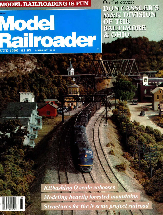 Model Railroader, June 1990