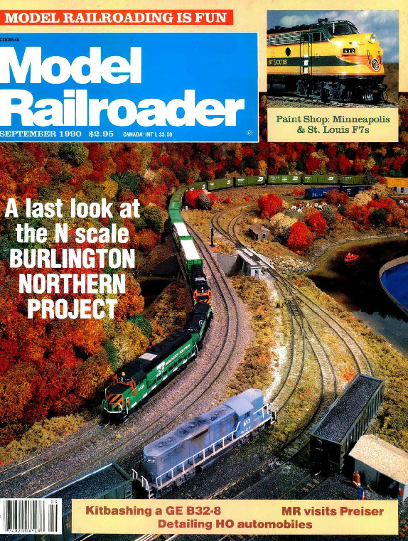 Model Railroader, September 1990